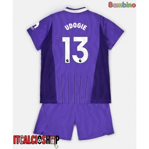 Tottenham Hotspur Destiny Udogie #13 Terza Maglia Bambino 2026-27 Manica Corta (+ Pantaloni corti)